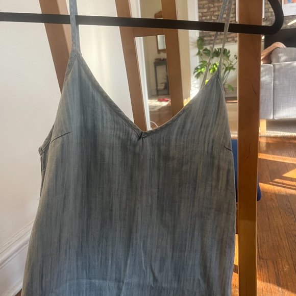 Aritzia TNA Tencel Jean Mini Dress XS - Picture 3 of 6